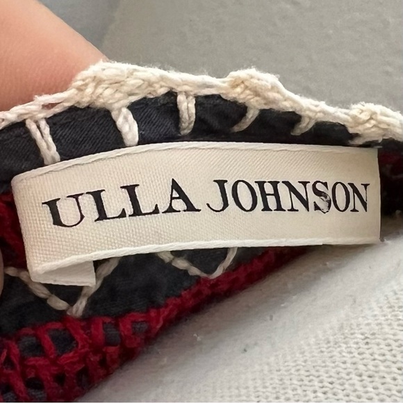 Ulla Johnson Embroidered Mini Tunic Dress - Picture 9 of 9